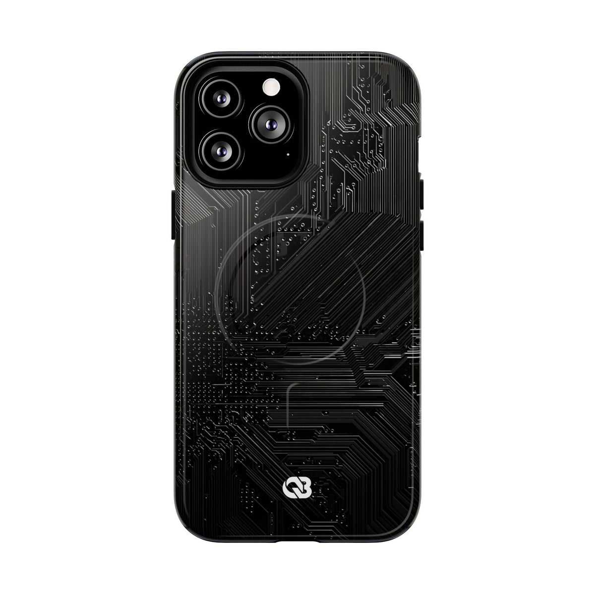 Obsidian Circuitry · Tough 2.0 Magnetic Phone Case for iPhone · Black