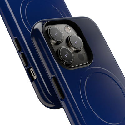 Blue Tough 2.0 Magsafe Phone Case for iPhone - Midnight Cobalt Fade