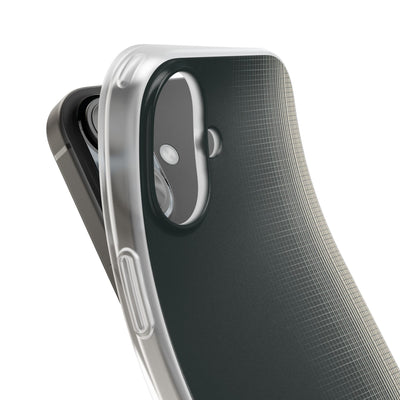 Grey Lite Phone Case for iPhone - Charcoal Tech Grid