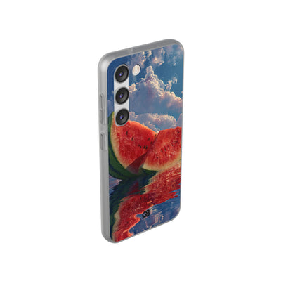 Ruby Melon Tide · Soft Handyhülle für Samsung