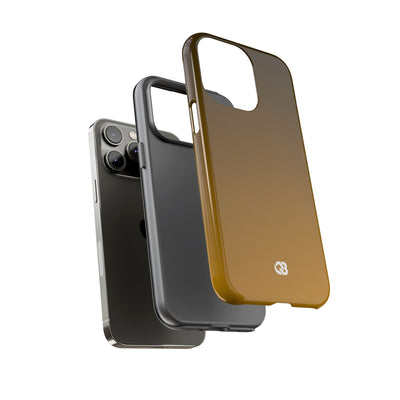 Golden Umber · Tough Phone Case for iPhone · Gold