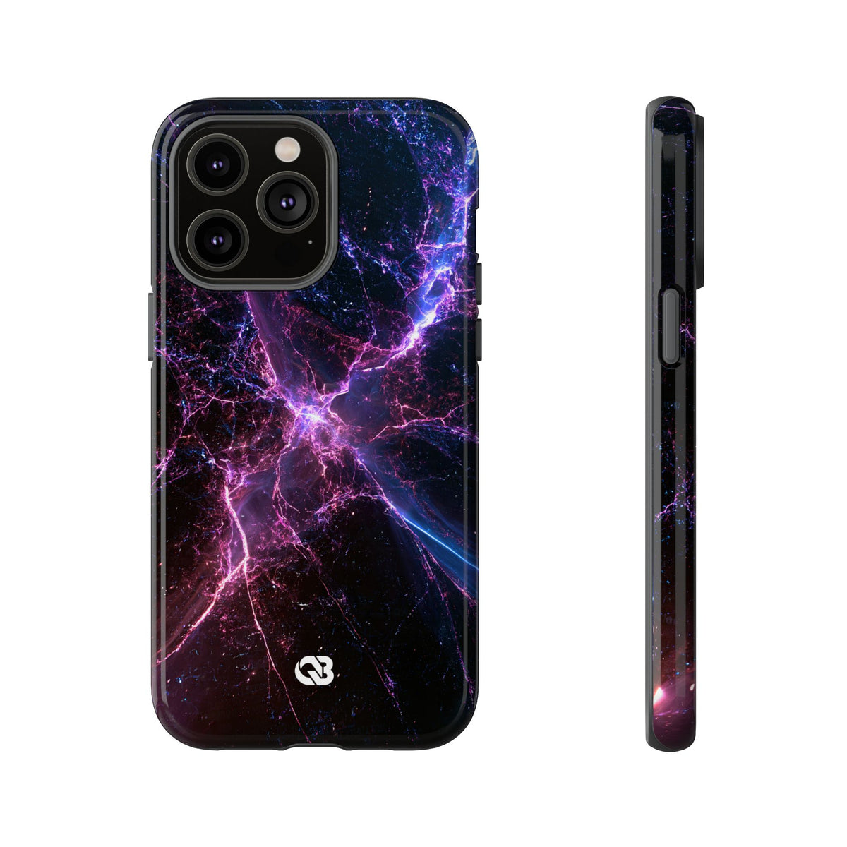 Neural Singularity · Tough Phone Case for iPhone · Black