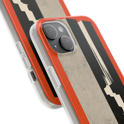 Orange Lite Phone Case for iPhone - Orange Monolith Rift