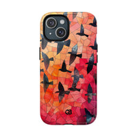 Ember-Mosaikflügel · Tough+ Case · MagSafe
