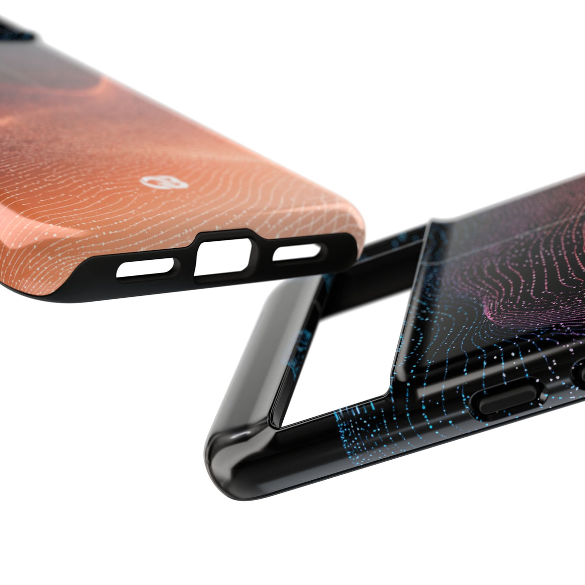 Spectral Elevation · Tough Phone Case for Pixel ·  Orange