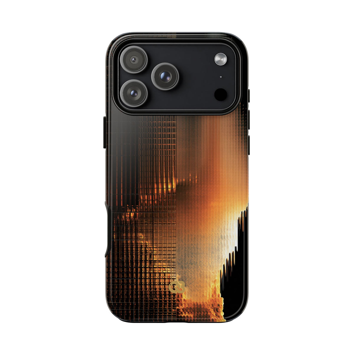 Luminous Grid · Tough Phone Case for iPhone · Black