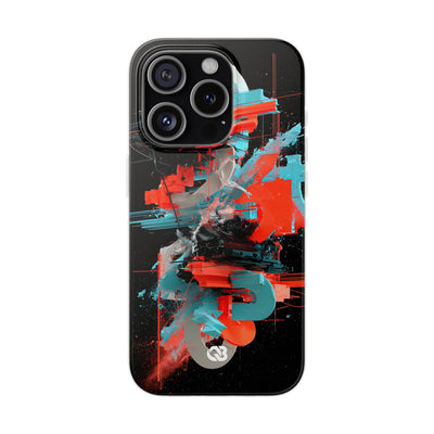 Fragmented Cyber Core · Lite Phone Case for iPhone ·  Black