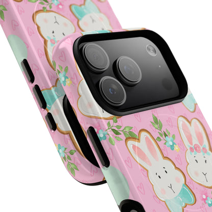 Bunny Blossom iPhone 17 Pro Case - Tough+ - CASE•BOB