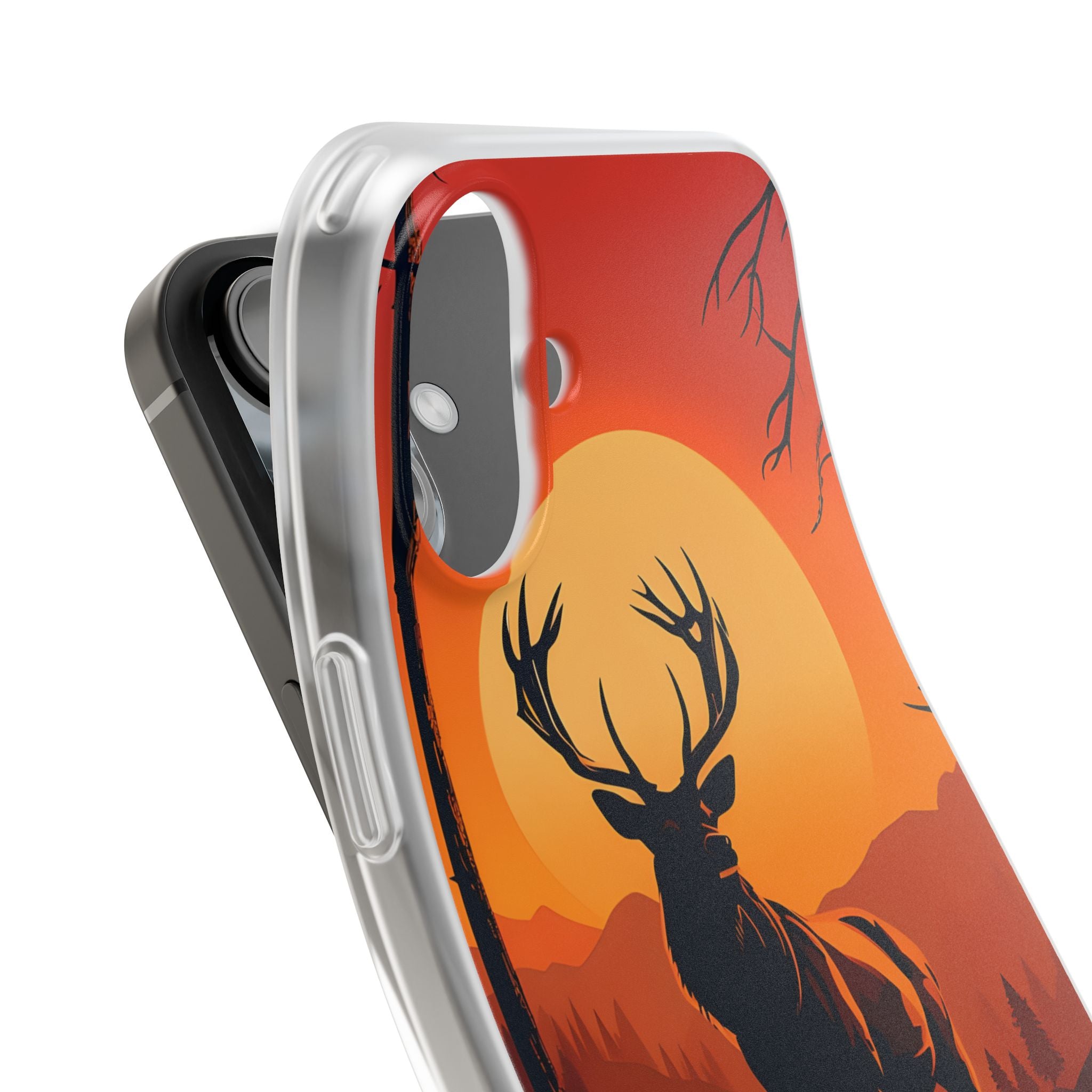 Amber Ridge Stag · Soft Phone Case for iPhone