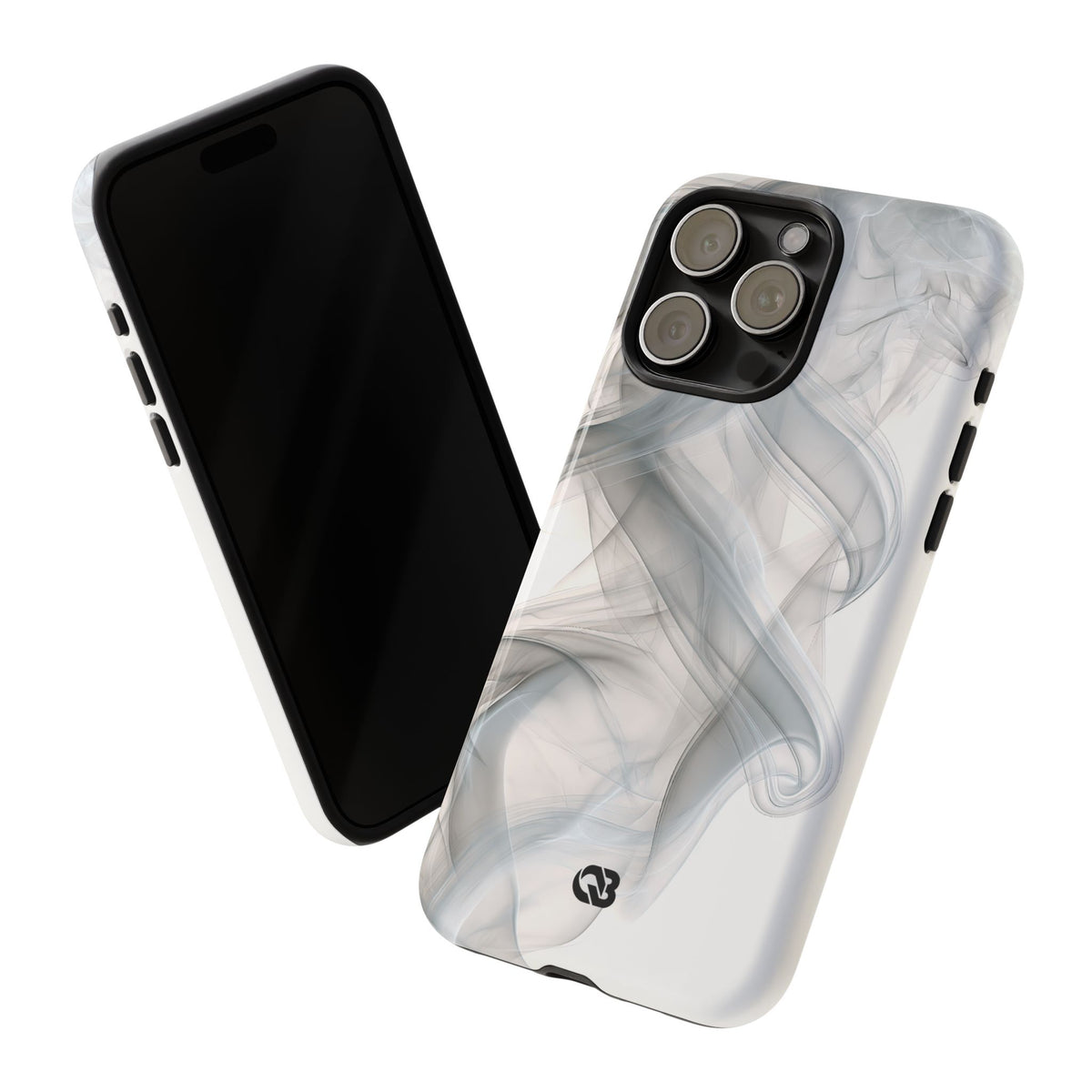 Vapor Noir · Tough Phone Case for iPhone · White