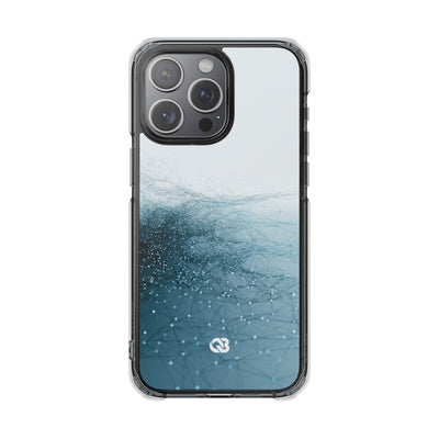 Teal Impact MagSafe Phone Case for iPhone - Arctic Pulse Mesh