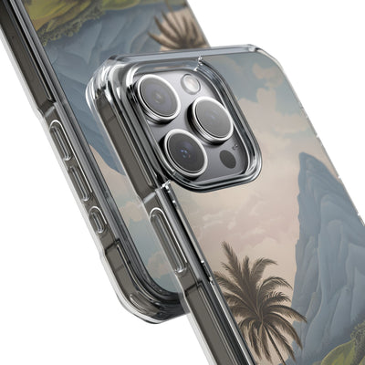 Verdant Blue Summit · Impact Coque de téléphone pour iPhone · Magsafe