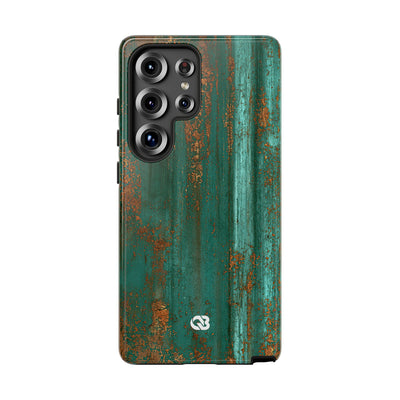 Oxidized Verdigris · Tough Phone Case for Samsung · Teal