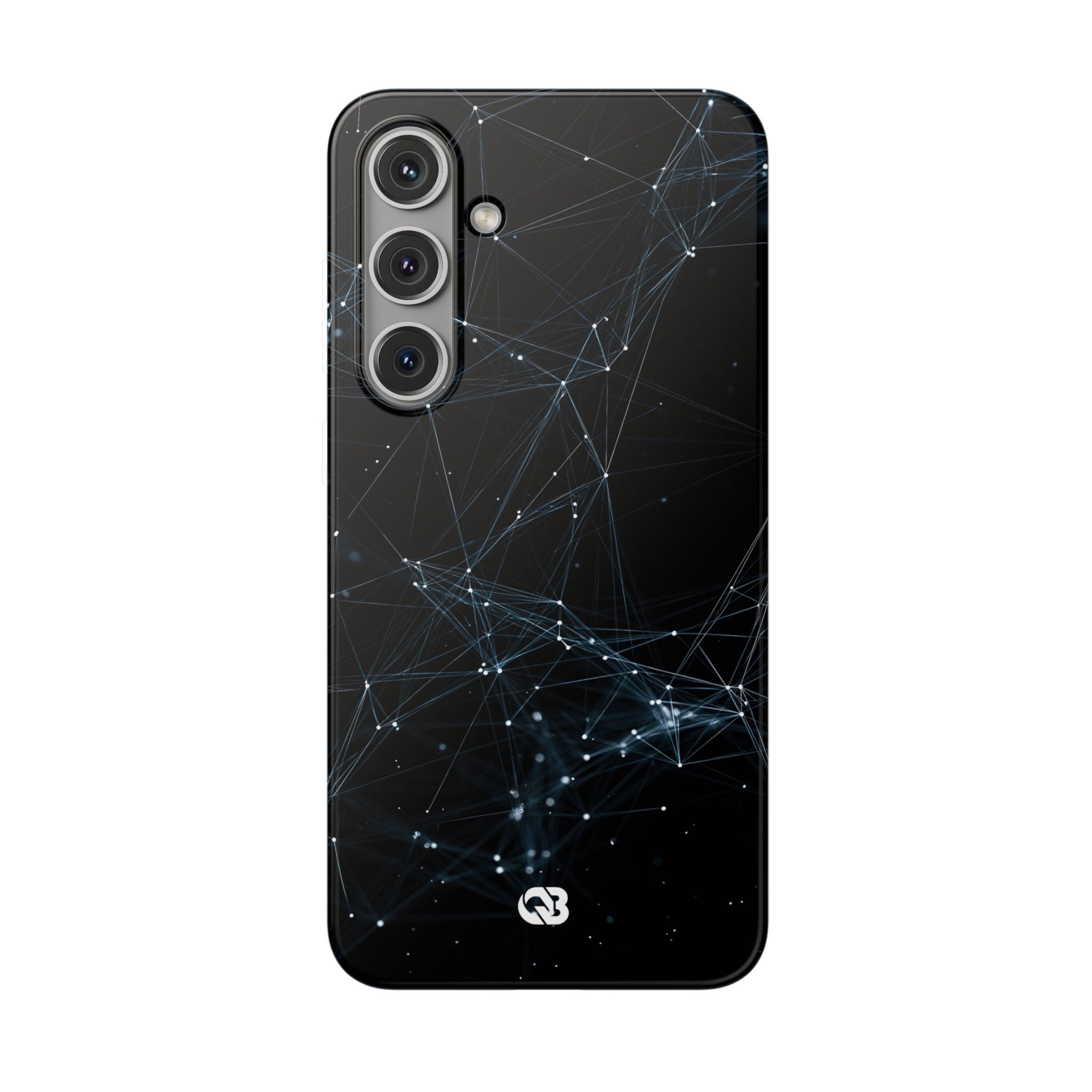 Black Lite Phone Case for Samsung - Arctic Neural Mesh