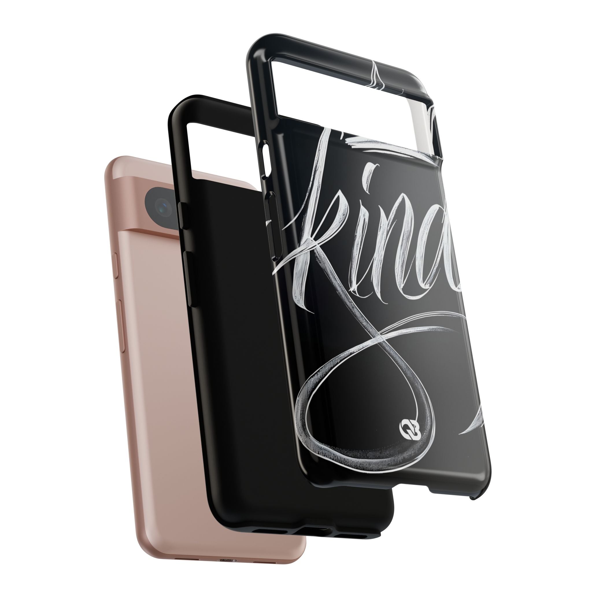 Noir Crown Script · Tough Custodia per Google Pixel