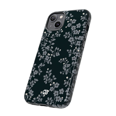 Nocturne Blossom Branch · Tough Phone Case for iPhone · Black