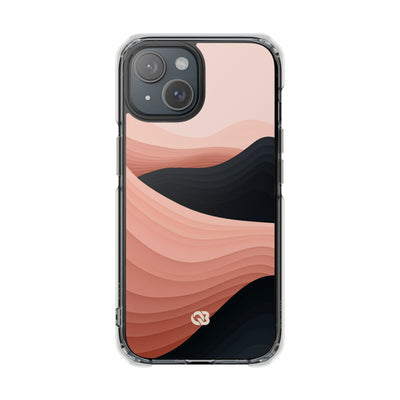 Pink Impact MagSafe Phone Case for iPhone - Dune Shadow Layers