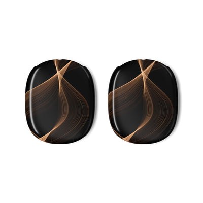 Amber Contour Flow · Hard Case for AirPods Max · Black