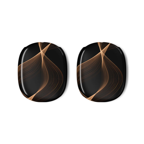 Amber Contour Flow · Hard Case for AirPods Max · Black