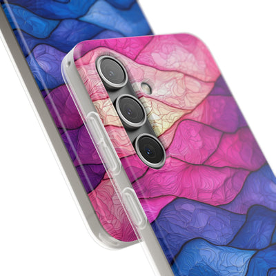 Electric Ridge Flow · Soft Phone Case for Samsung