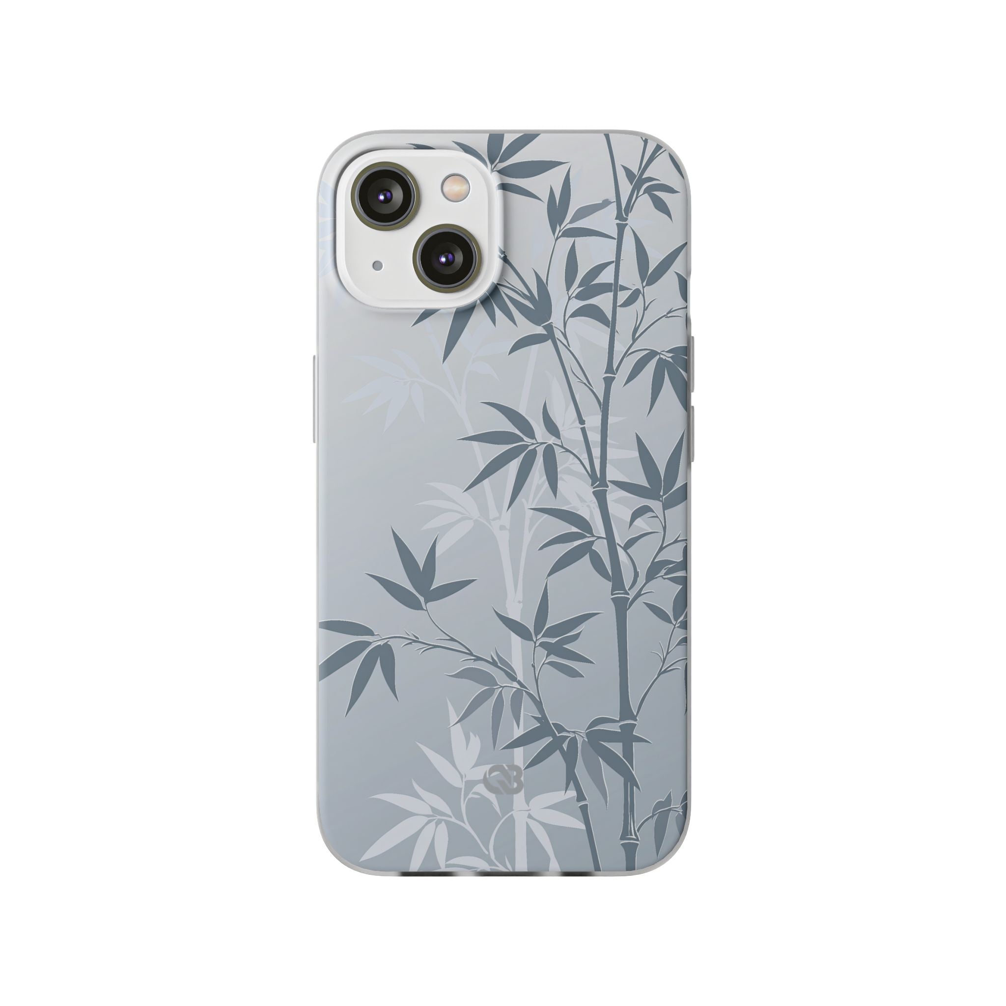 Blue Lite Phone Case for iPhone - Slate Bamboo Shadow