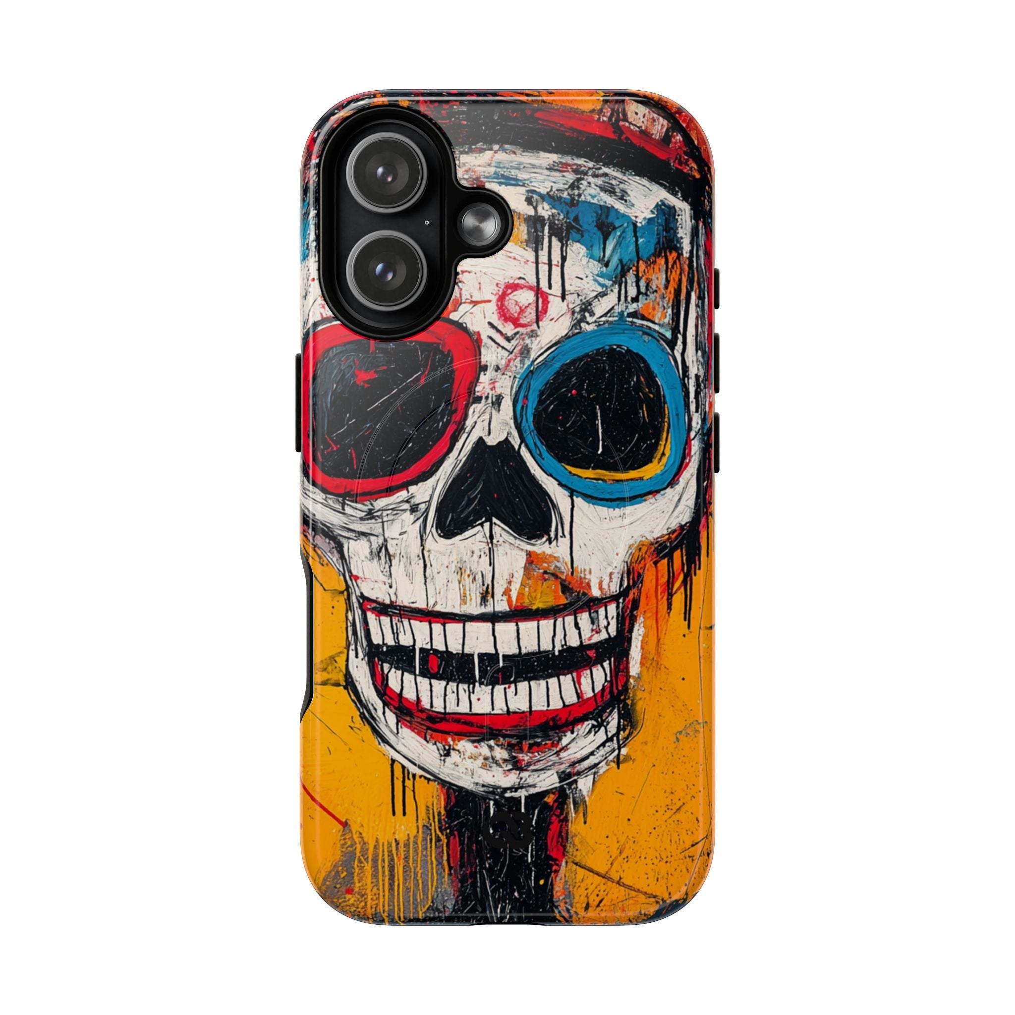 Vivid Graffiti Skull · Tough+ Handyhülle für iPhone · Magsafe