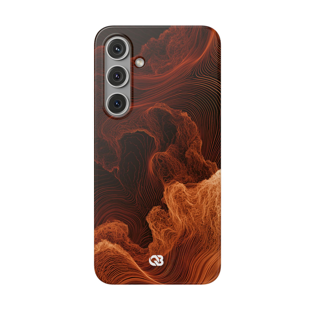 Amber Filament · Lite Phone Case for Samsung · Orange
