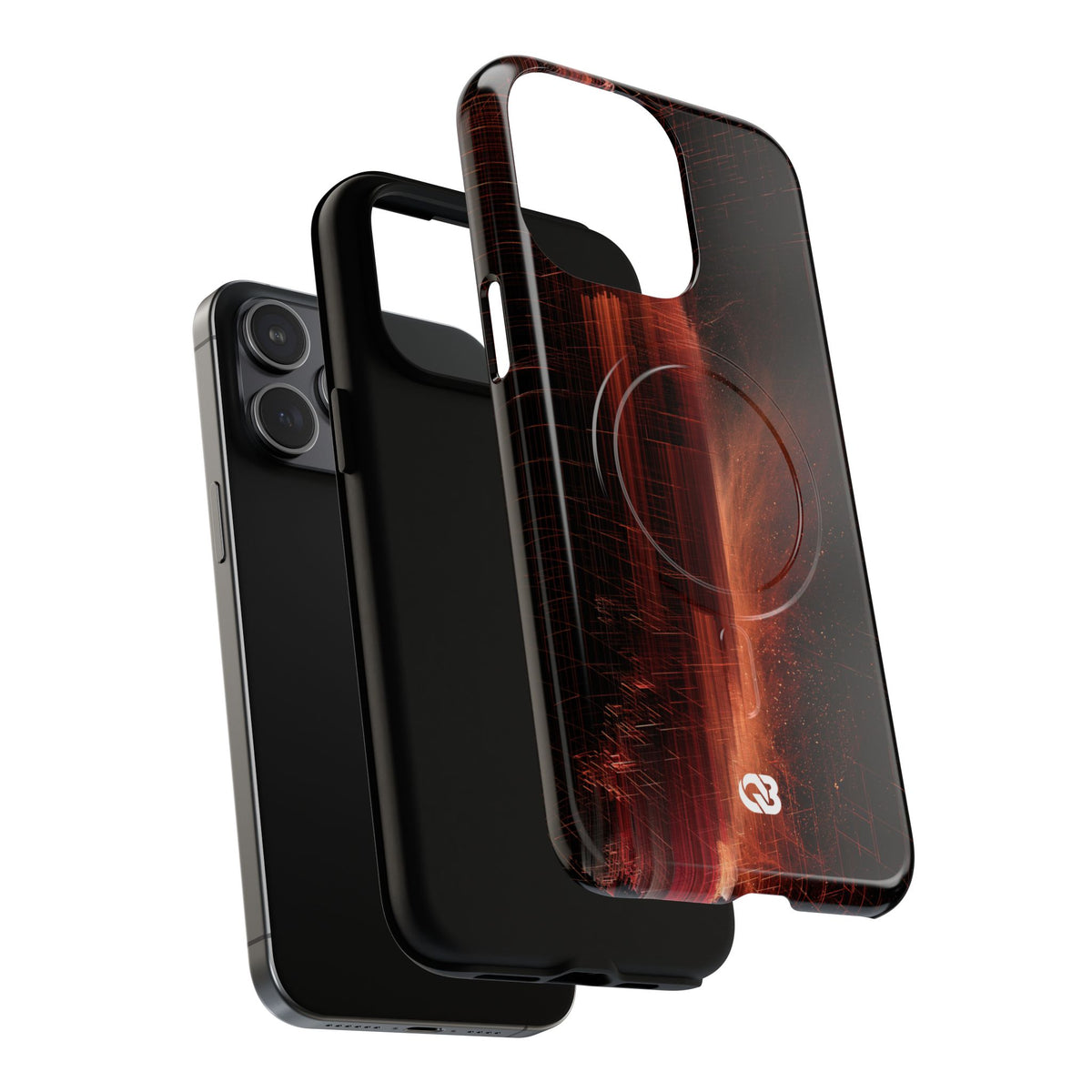 Luminous Monolith · Tough 2.0 Magnetic Phone Case for iPhone · Black