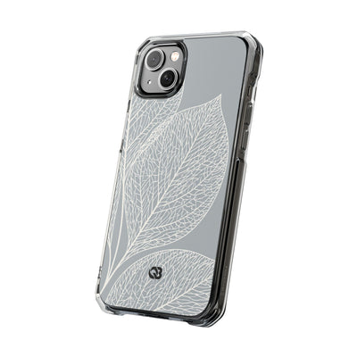 Grey Impact MagSafe Phone Case for iPhone - Frosted Ash Veins