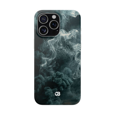 Luminescent Vapor Drift · Lite Phone Case for iPhone ·  Teal