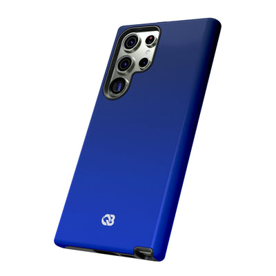 Blue Tough Phone Case for Samsung - Cobalt Depth Shift