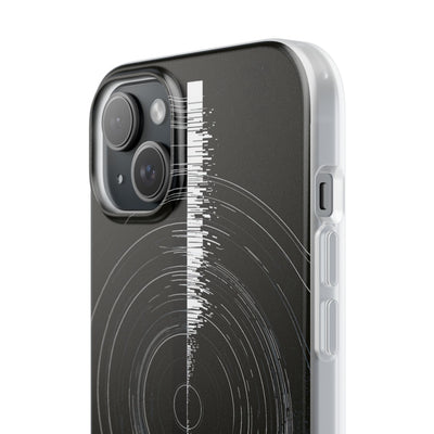 Black Lite Phone Case for iPhone - Obsidian Orbital Signal