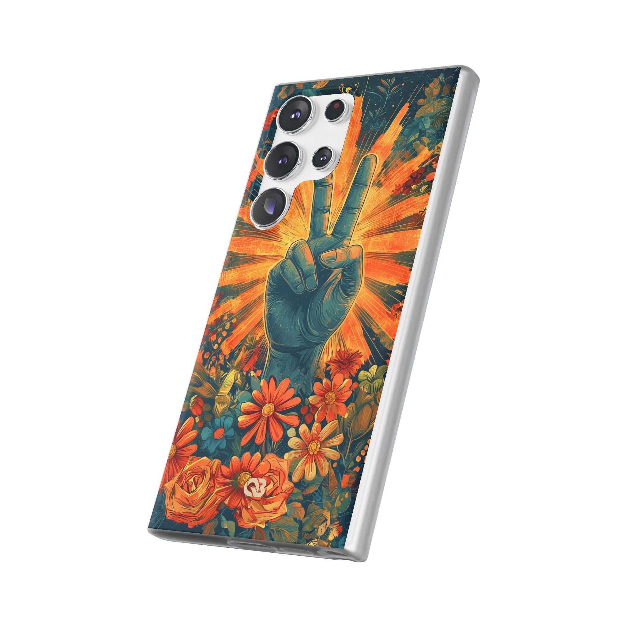 Radiant Peace Bloom · Soft Phone Case for Samsung