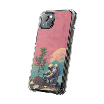 Lunar Pastel Bloom · Coque de téléphone Impact pour iPhone · Magsafe