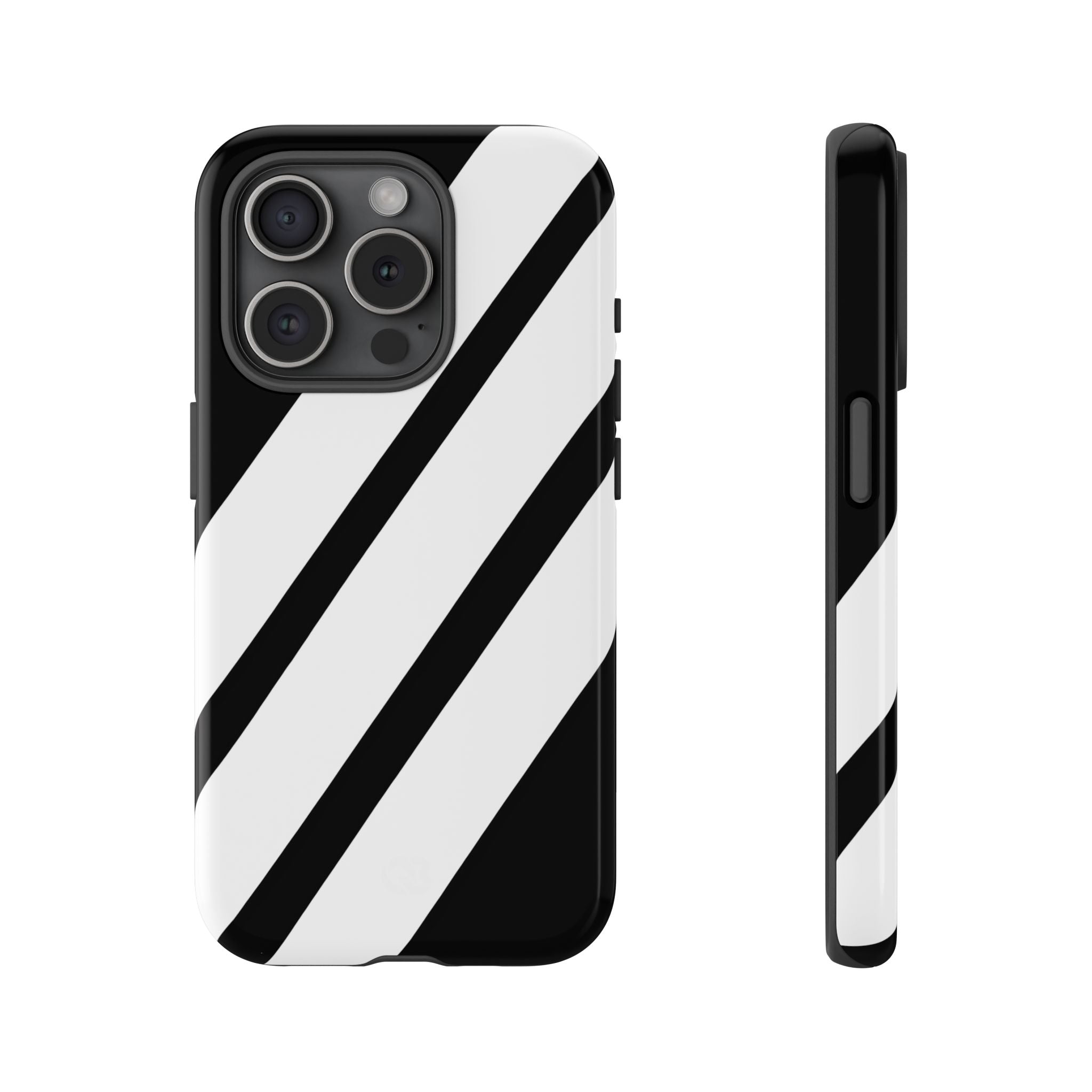 Obsidian White Bars · Tough Telefoncover for iPhone