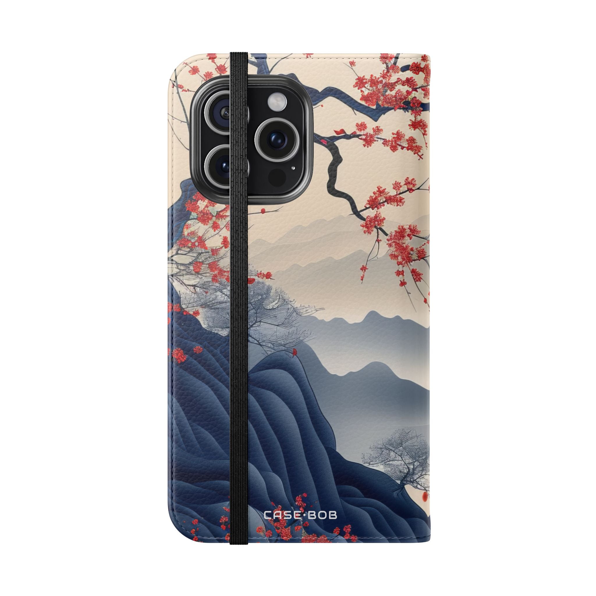 Crimson Branch Moonlight - iPhone 15 Pro Max Case - Wallet