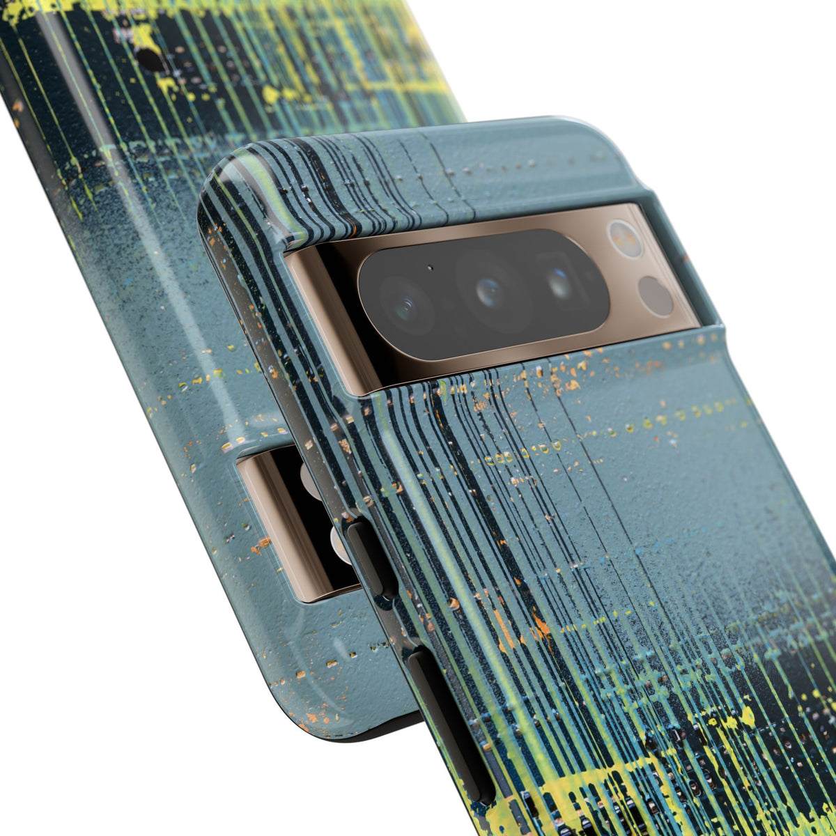 Acid Raster Circuit · Tough Phone Case for Pixel ·  Teal