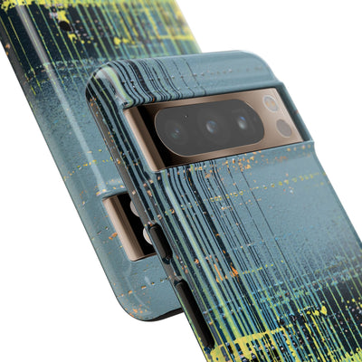 Acid Raster Circuit · Tough Phone Case for Pixel ·  Teal