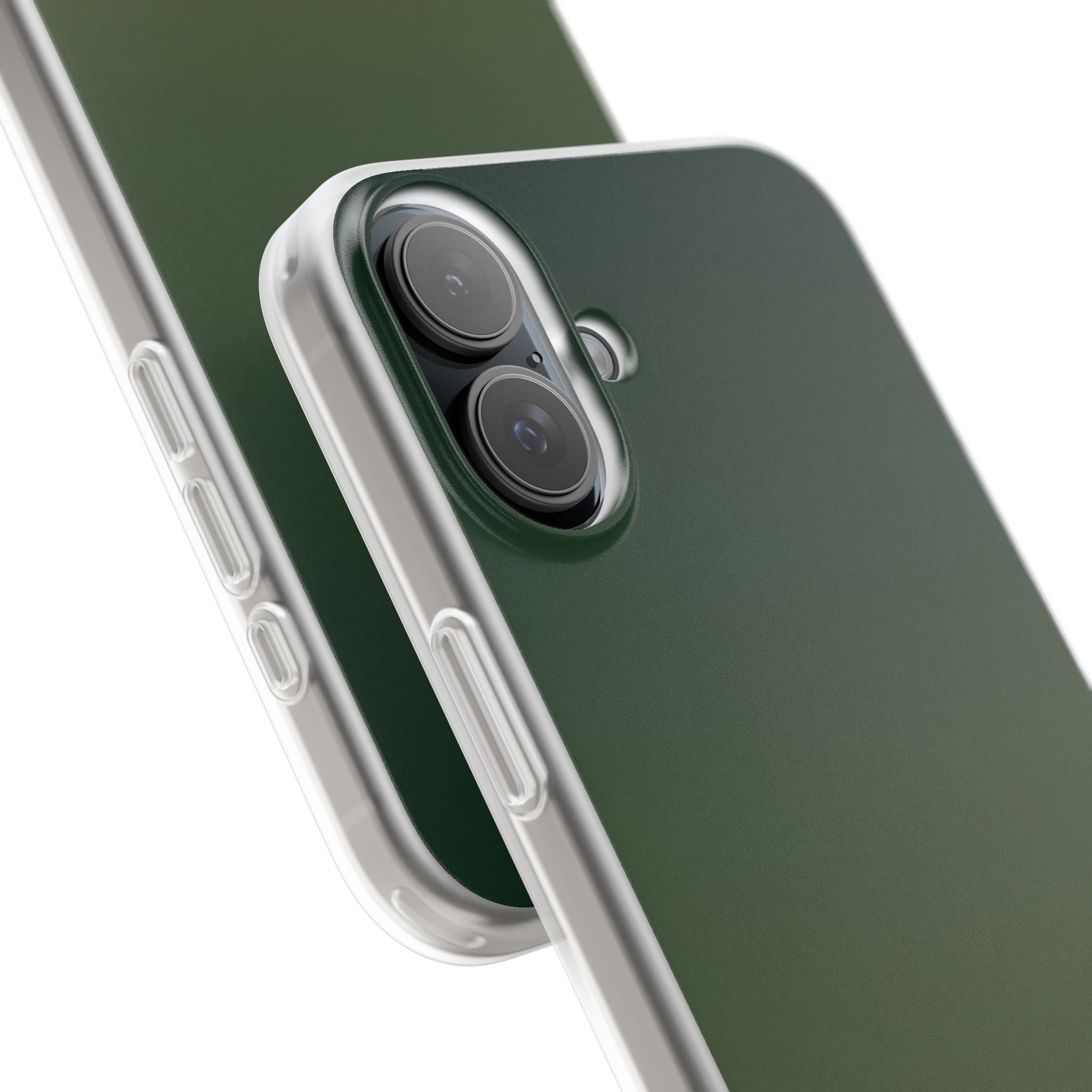 Green Lite Phone Case for iPhone - Shadow Moss Grain