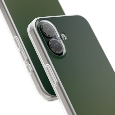 Green Lite Phone Case for iPhone - Shadow Moss Grain