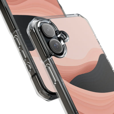 Pink Impact MagSafe Phone Case for iPhone - Dune Shadow Layers