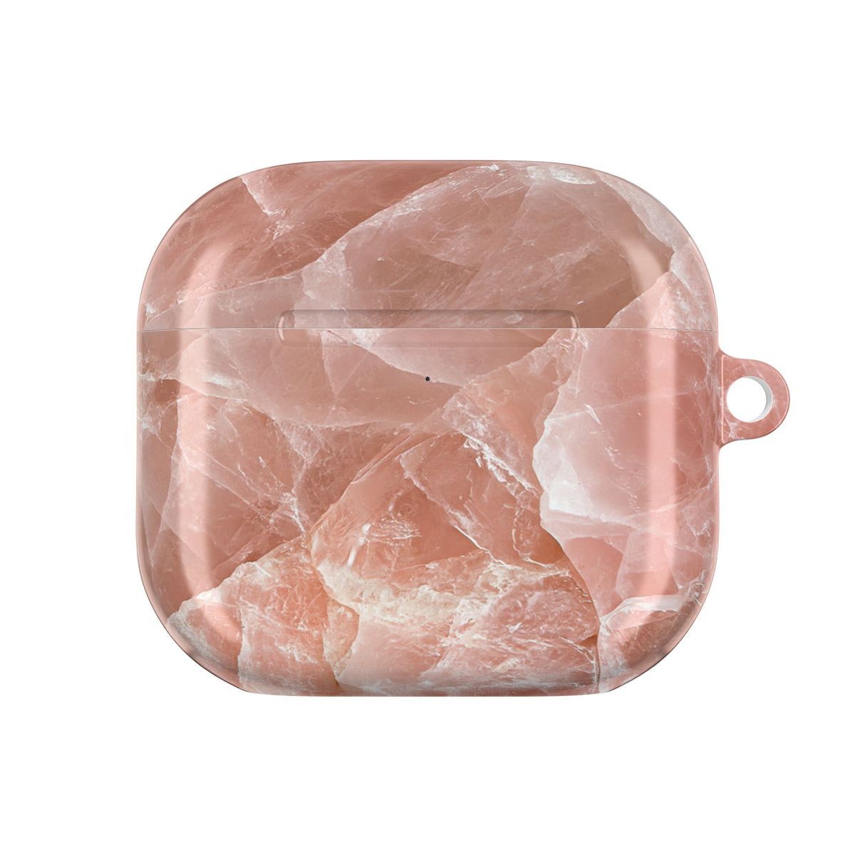 Rose Quartz Facet · Hard Case for AirPods & AirPods Pro · Pink