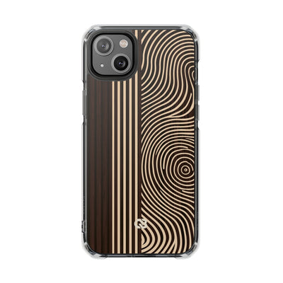 Brown Impact MagSafe Phone Case for iPhone - Espresso Sand Ridge