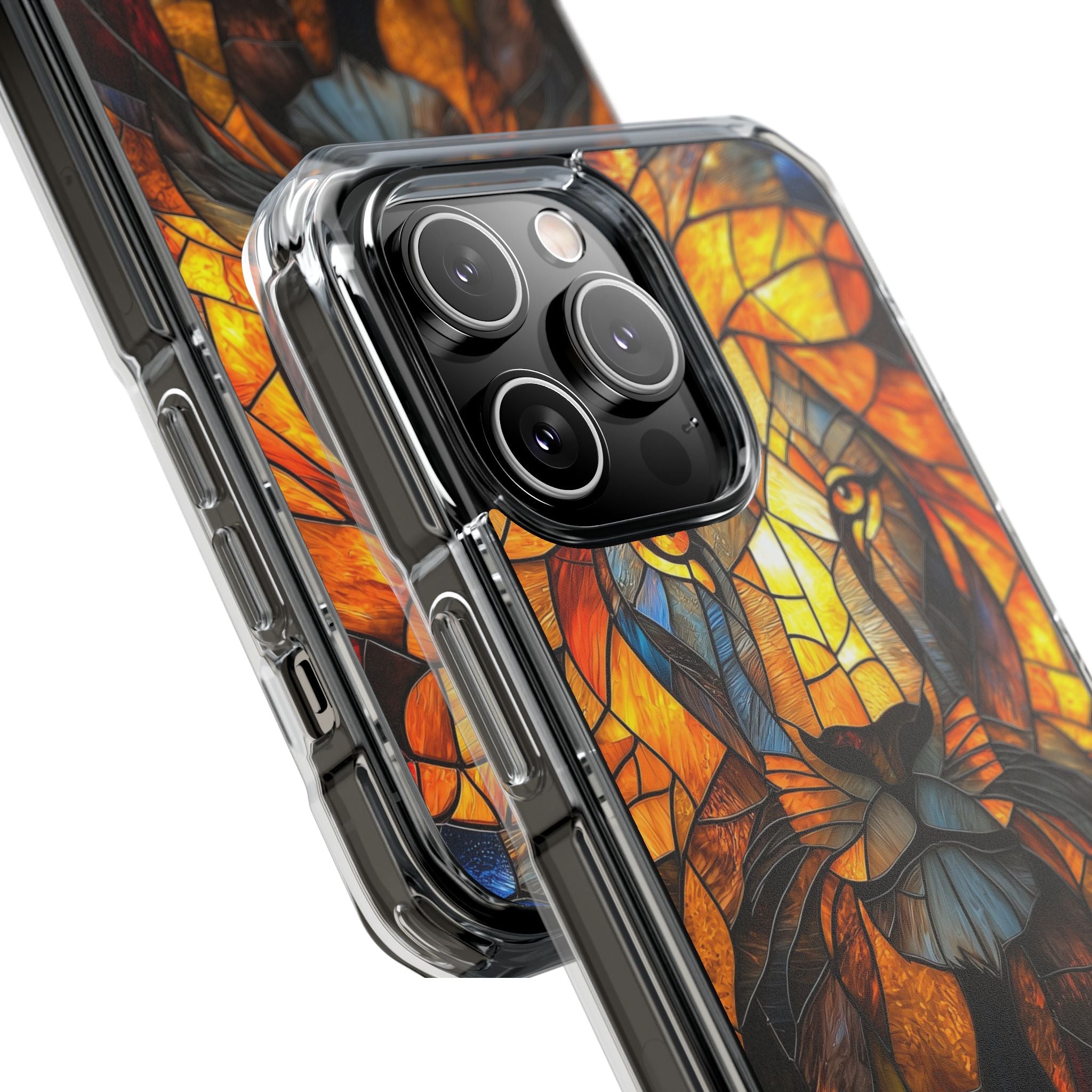 Amber Glass Lion · Impact Phone Case for iPhone · Magsafe
