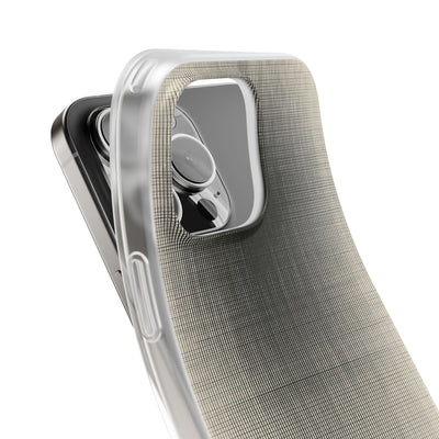 Beige Lite Phone Case for iPhone - Carbon Screen Grid