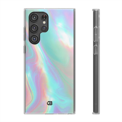 Prismatic Liquid Light · Lite Phone Case for Samsung · Teal