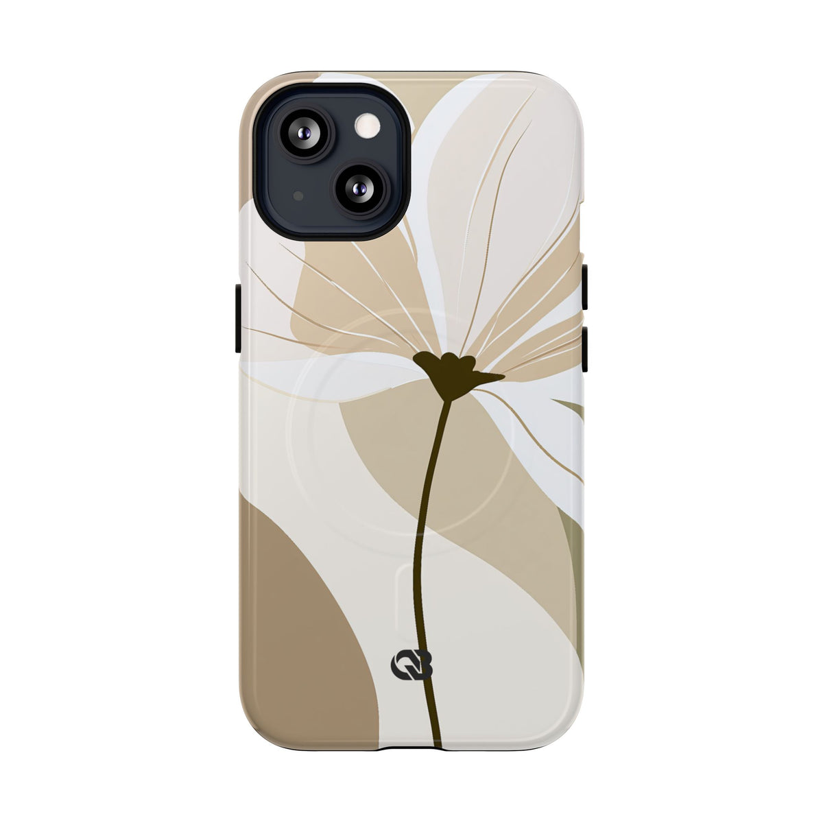 Soft Petal Bloom · Tough 2.0 Magnetic Phone Case for iPhone · Beige