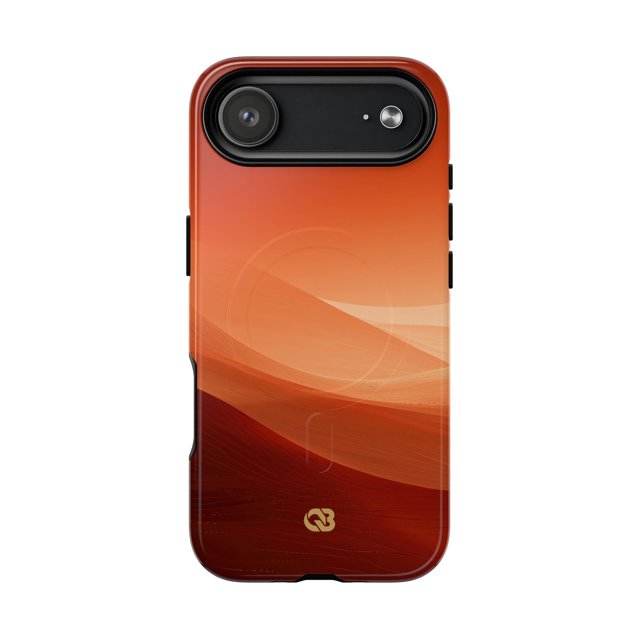 Orange Tough 2.0 Magsafe Phone Case for iPhone - Crimson Dune Gradient