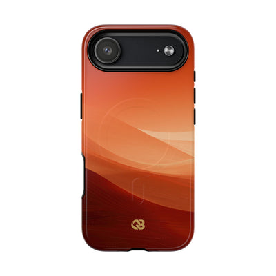 Orange Tough 2.0 Magsafe Phone Case for iPhone - Crimson Dune Gradient