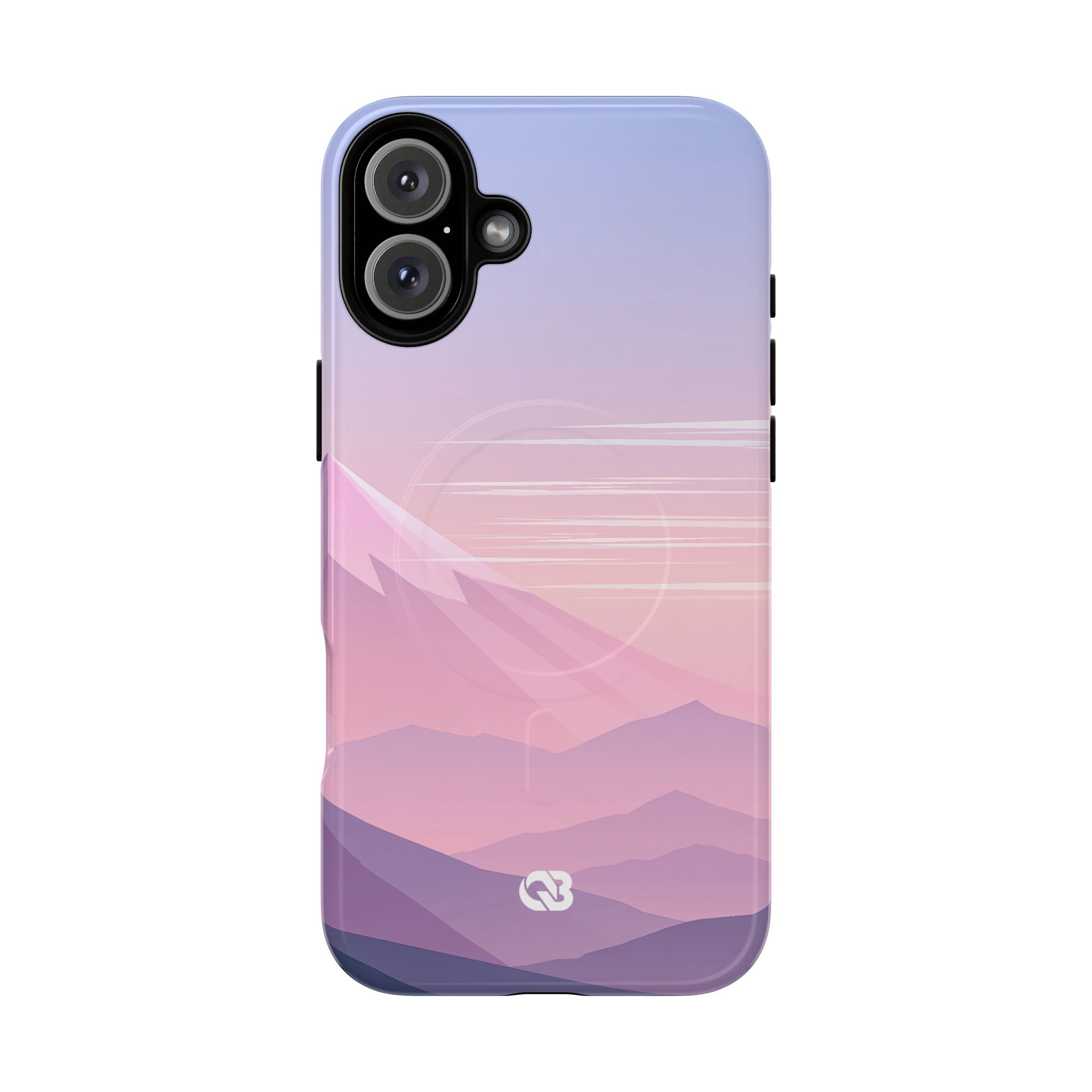Purple Tough 2.0 Magsafe Phone Case for iPhone - Lavender Alpine Dawn